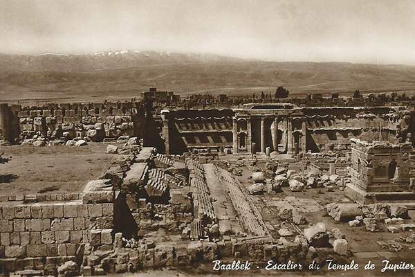 Baalbek - Escalier du Temple de Jupiter